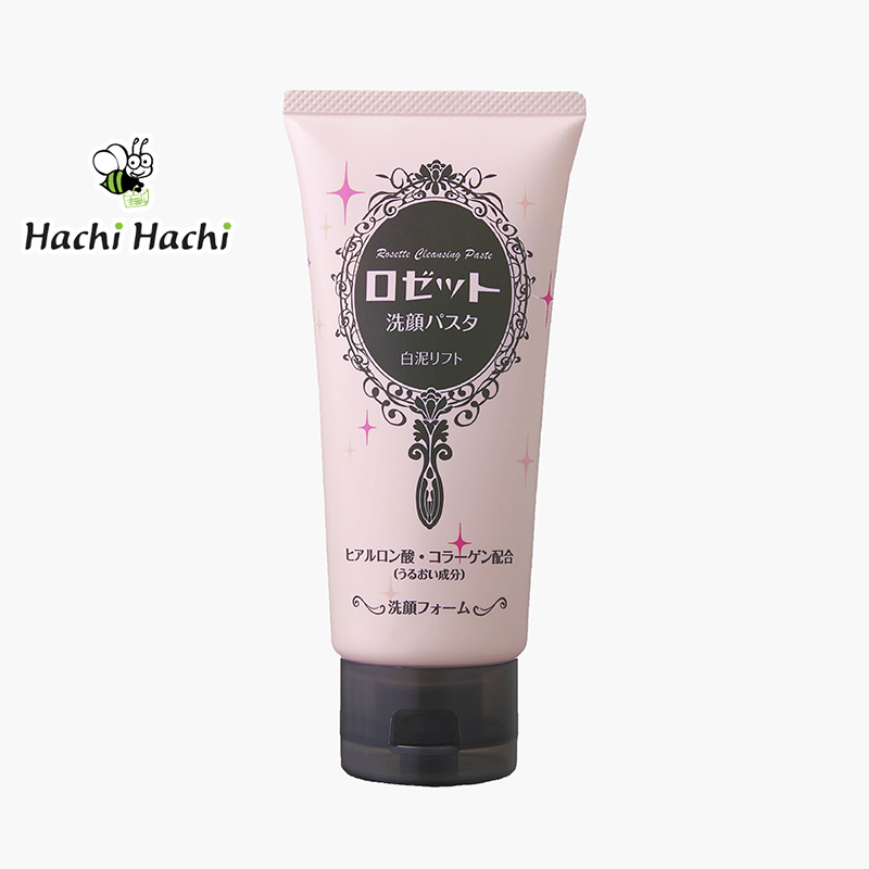 Sữa rửa mặt bùn trắng Rosette 120g - Hachi Hachi Japan Shop