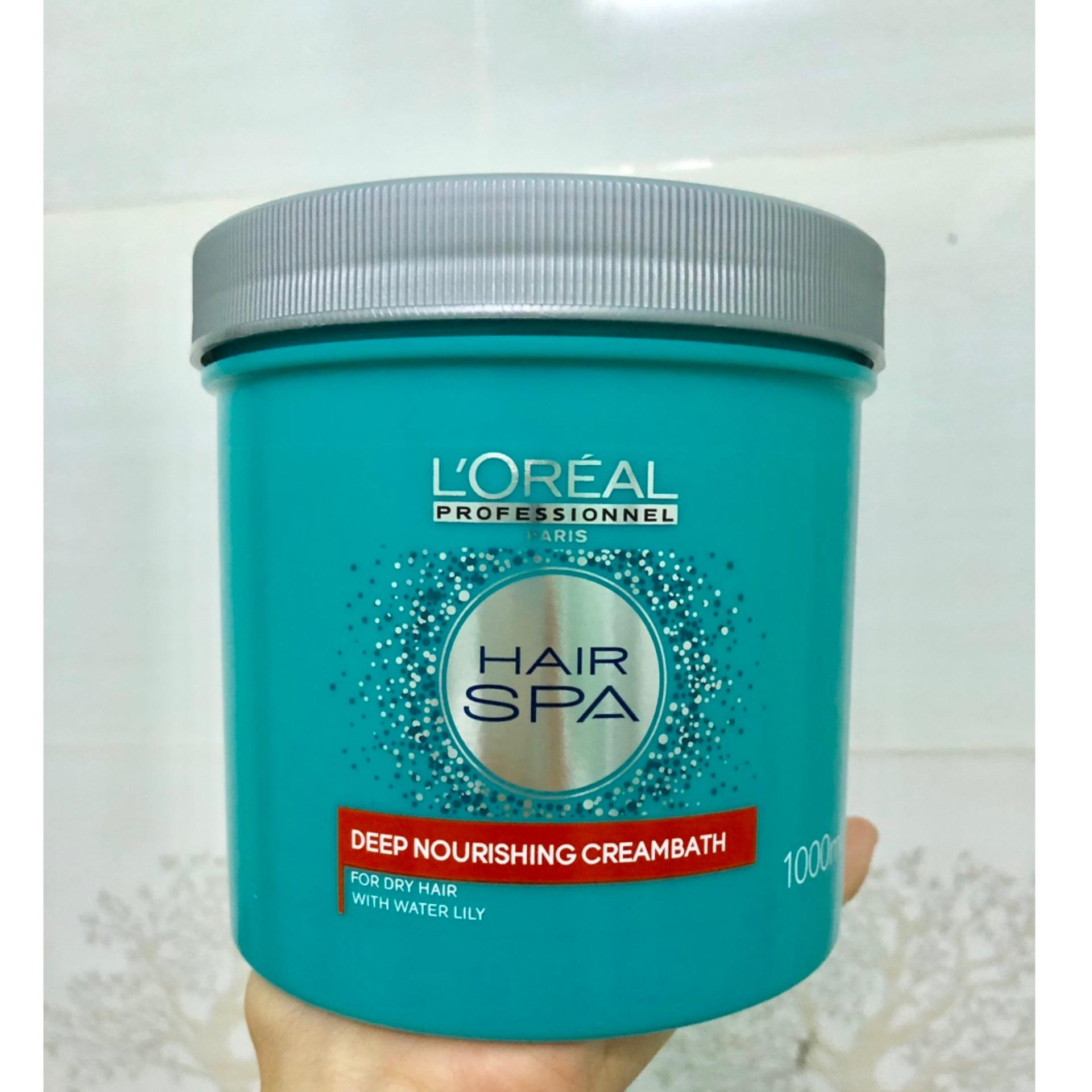 Kem Hấp, Ủ Tóc Loreal Hair Spa Chuyên Dụng 1000ml mẫu mới