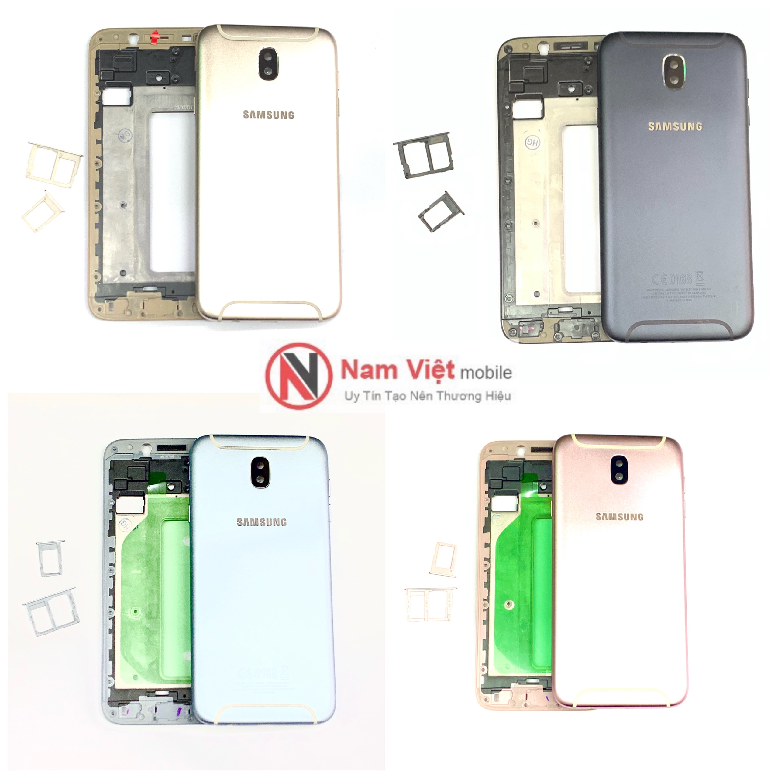VỎ SƯỜN SAMSUNG GALAXY J730 - J7 PRO - ZIN
