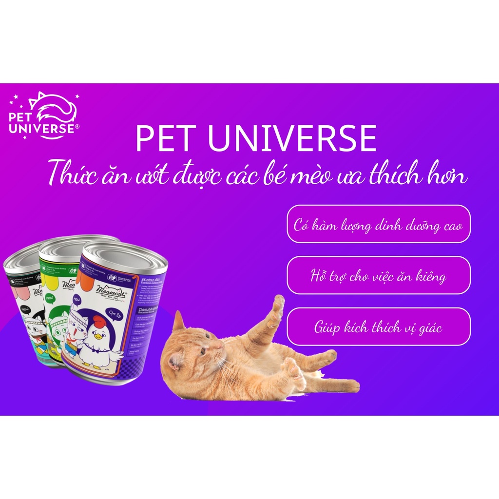 Pate Mèo Meowcat 400g, Pate Cho Mèo Mọi Lứa Tuổi