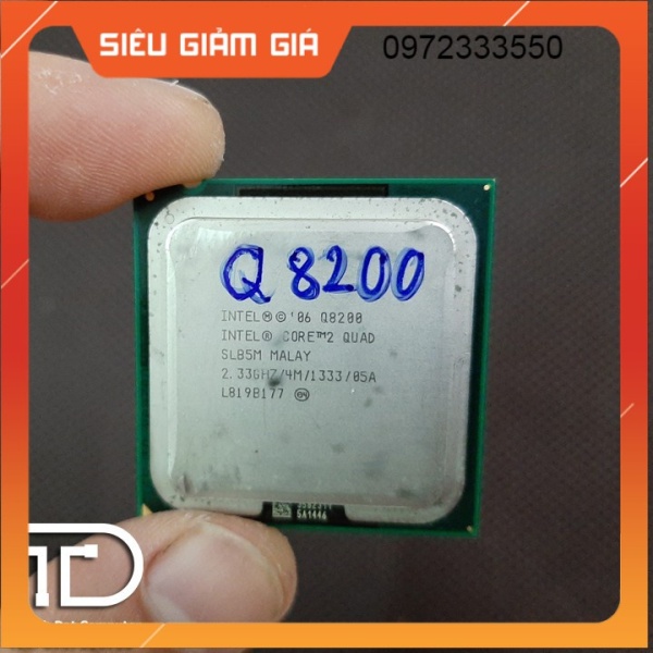 Bộ vi xử lý Intel Core 2 Quad Q8200 socket 775 lắp dòng main G31/G41