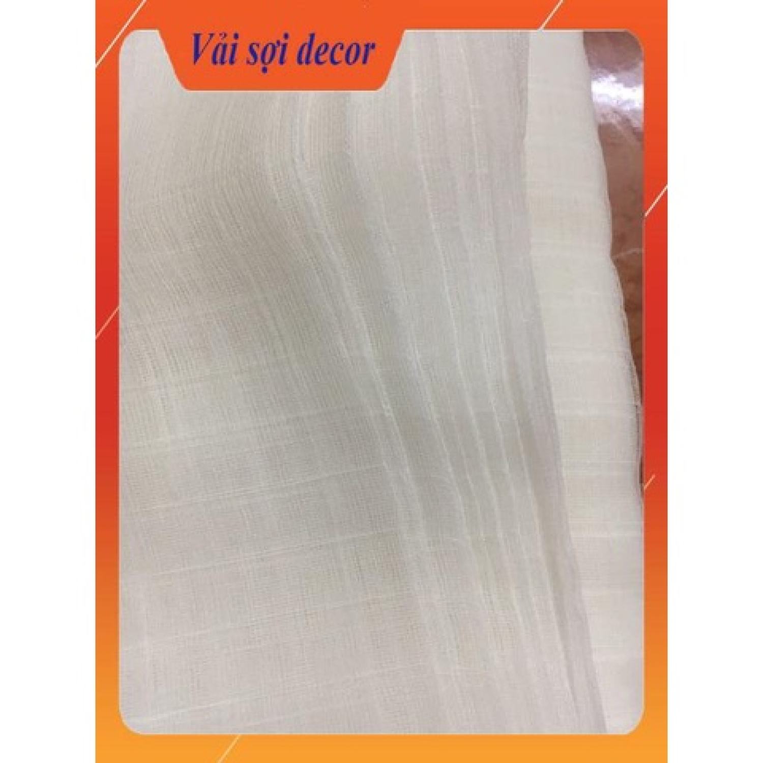 Vải xô màn trắng, gạc y tế, vải mùng