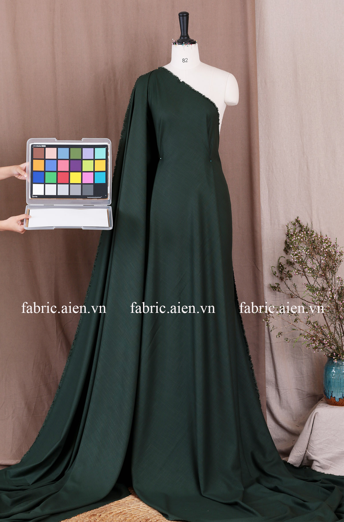 Vải Linen Len ALNL-33 (GIÁ BÁN THEO MÉT)