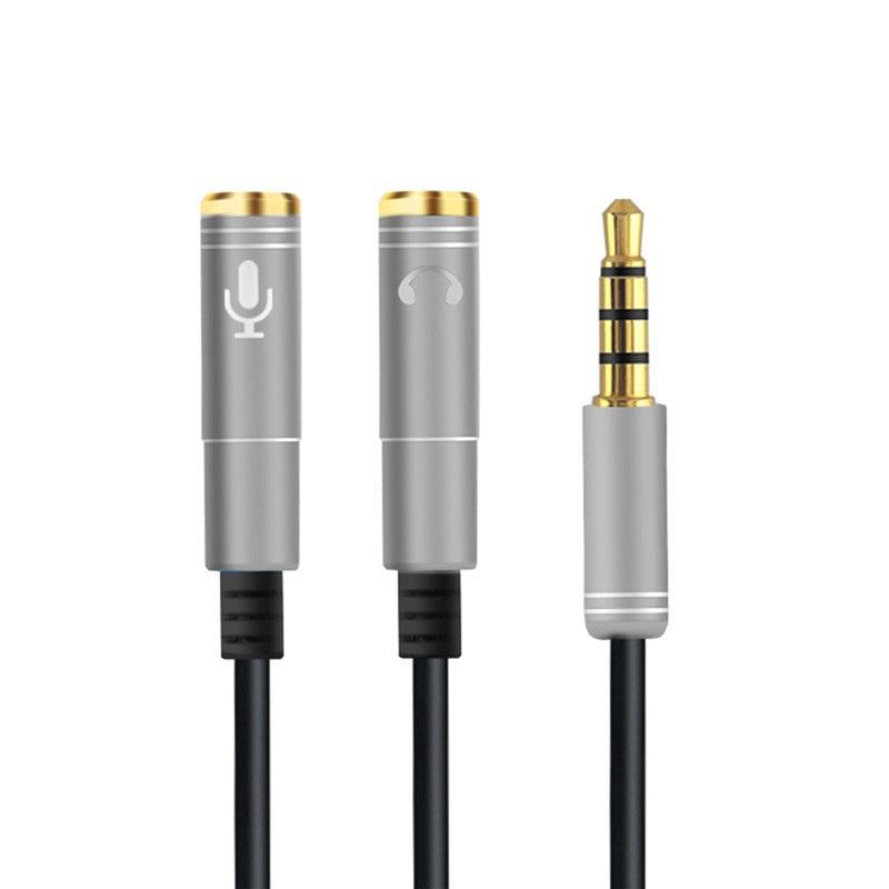 Jack chia Audio 3.5 ra Mic và Loa