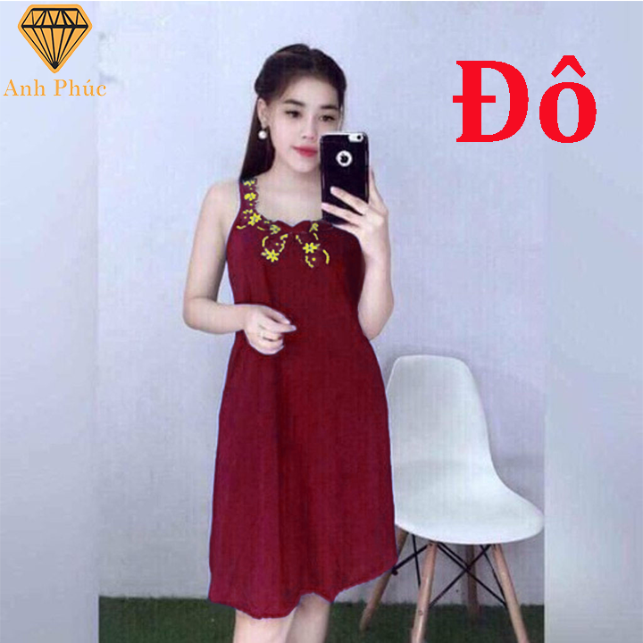 [HCM]Đầm ngủ thun lạnh mặc mát Anh Phúc