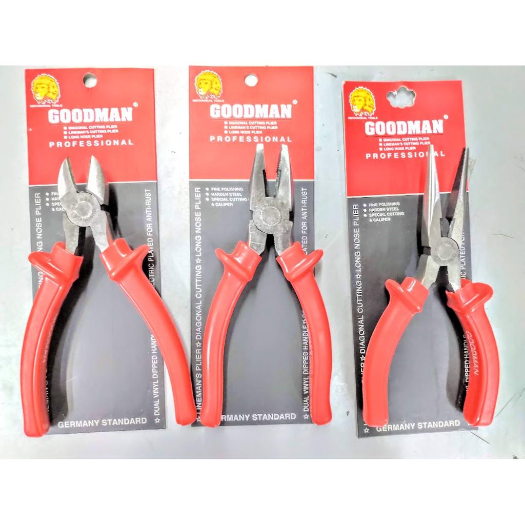 Kìm cắt goodman đỏ 7''
