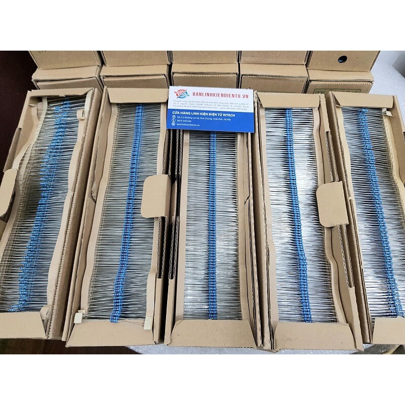 [Combo 100 chiếc] Điện trở 1/4W 5% [ 1R - 220R ]