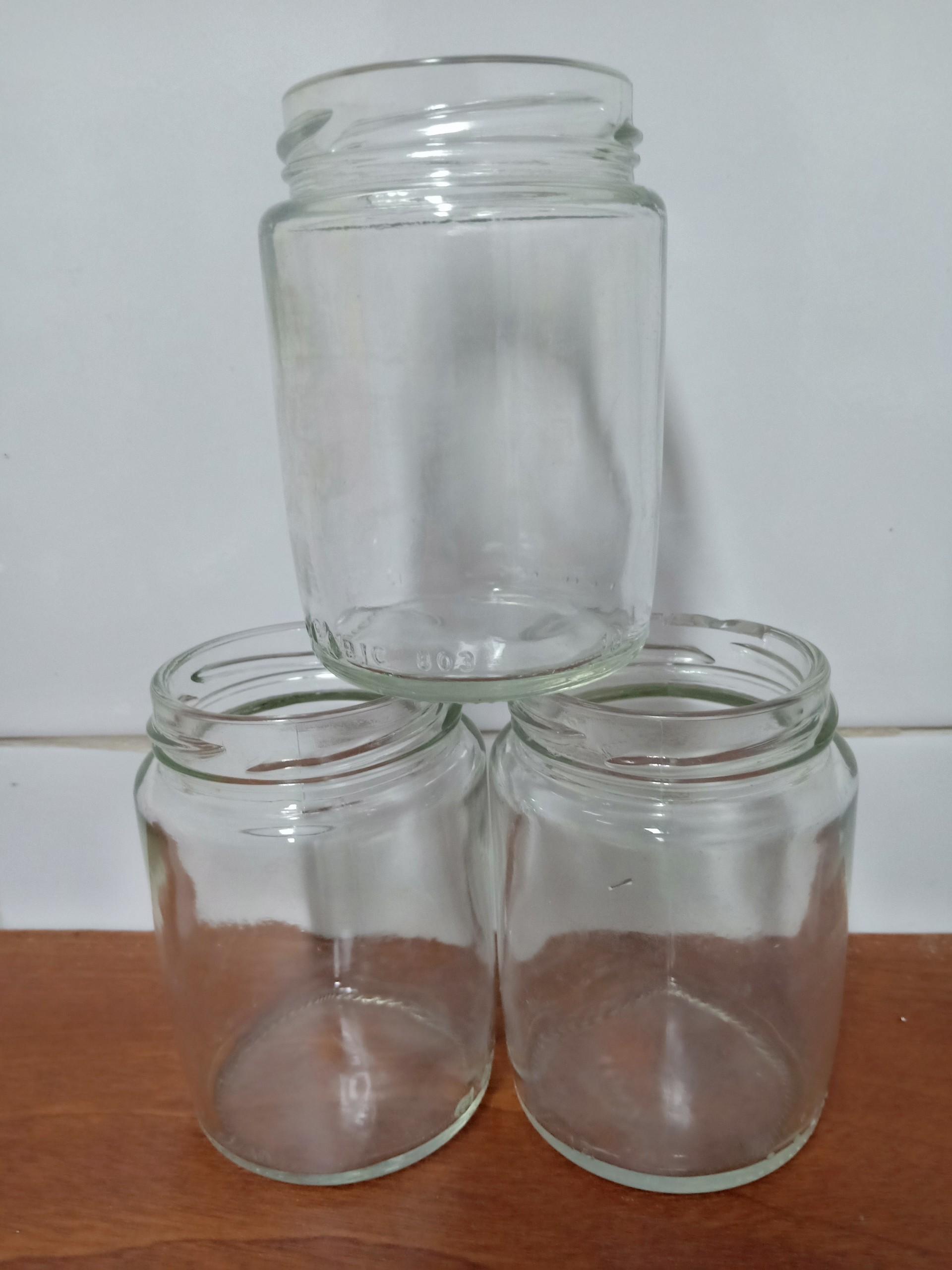 Combo 5 hủ thủy tinh tròn 180ml