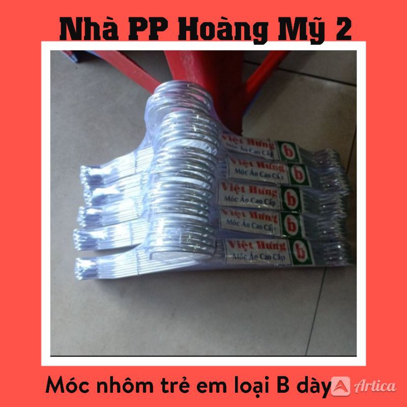 [HCM]Combo 50 Móc Trẻ Em Loại B Hàng Dày