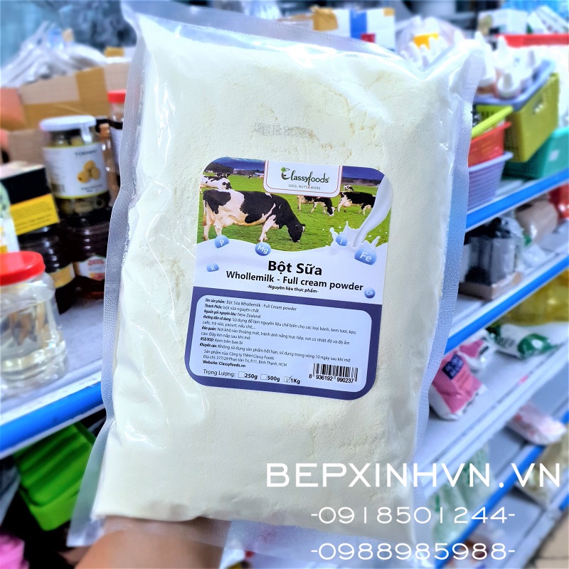 Bột sữa nguyên kem Whollemilk - Classyfoods