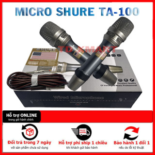 Micro Giá Rẻ ,Micro Shure TA-100, Hàng Mỹ, Dây Dài 7M thumbnail