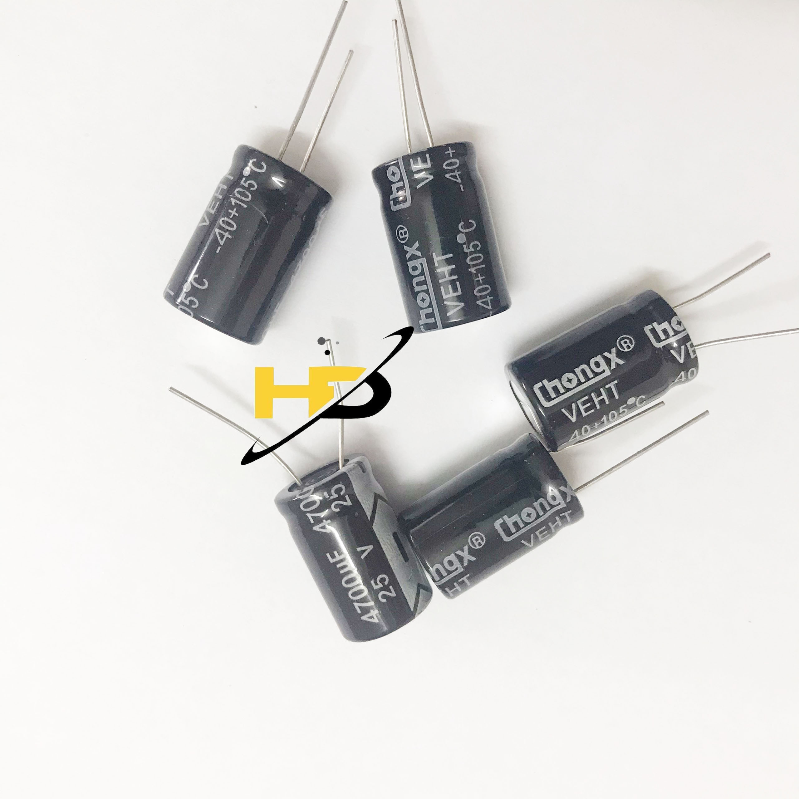 Combo 10 tụ hóa phân cực 4700uf 25v - tụ điện loại tốt