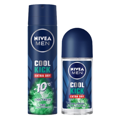 Xịt ngăn mùi Nivea Men than hoạt tính 150ml