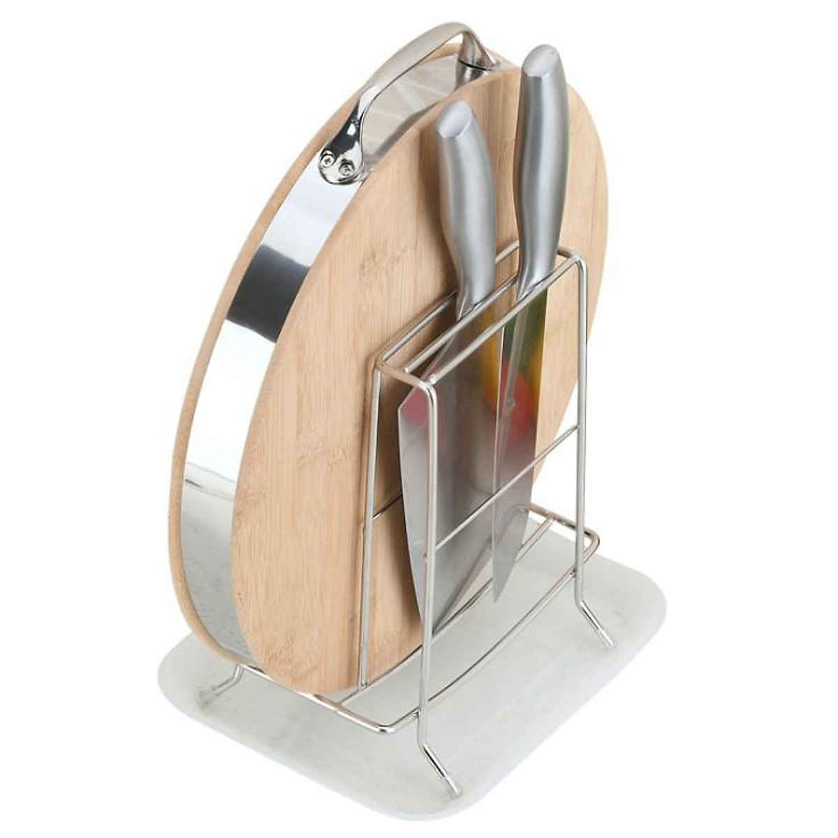 Kệ Để Thớt, Dao, Gác Vung Đa Năng Inox
