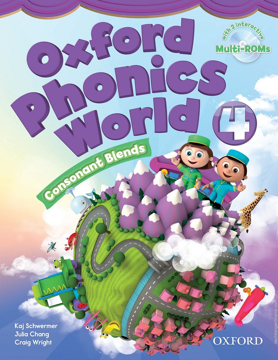 Bộ Oxford Phonics World 4 (2 sách + CD)