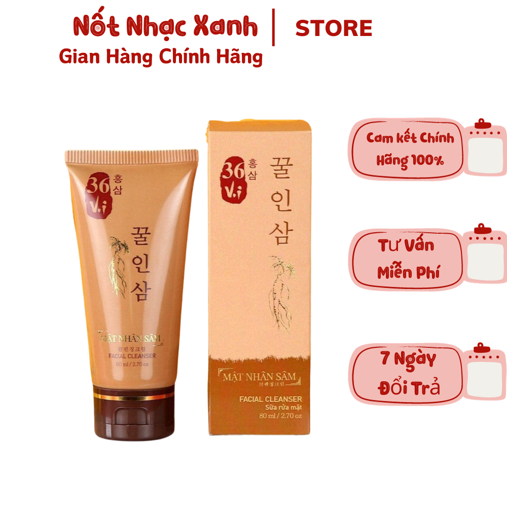 [chính hãng] Sữa rửa mặt 36 Vị mật nhân sâm Meea origin