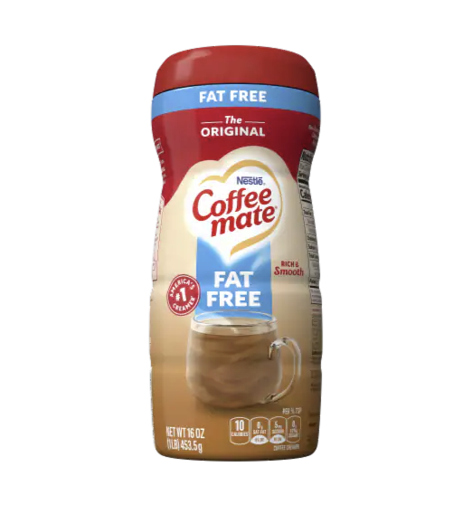 [HCM]BỘT KEM SỮA KHÔNG ĐƯỜNG COFFEE MATE Fat Free The Original Powder Coffee Creamer 453.5g (16 oz)