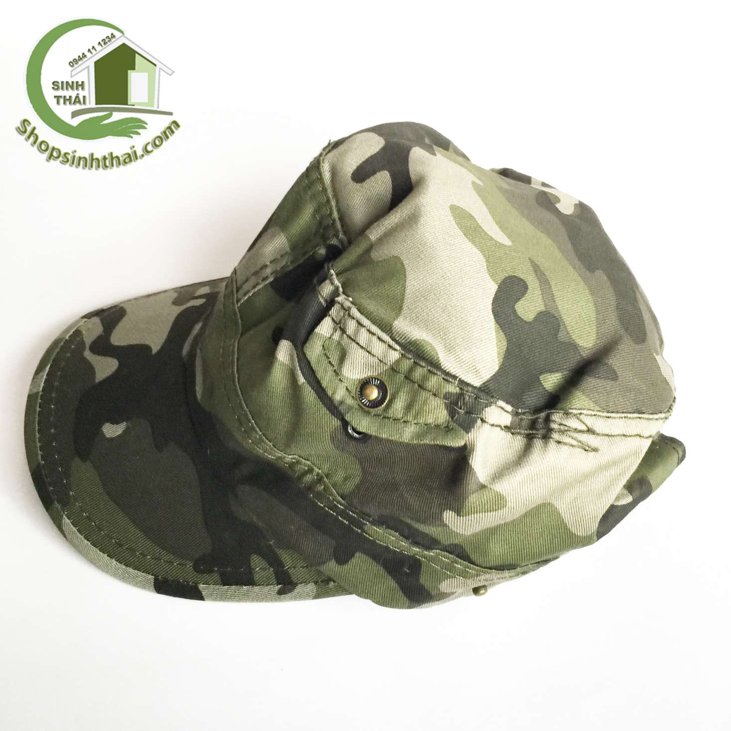 [HCM]Nón kết nam - mũ lưỡi trai rằn ri màu lính