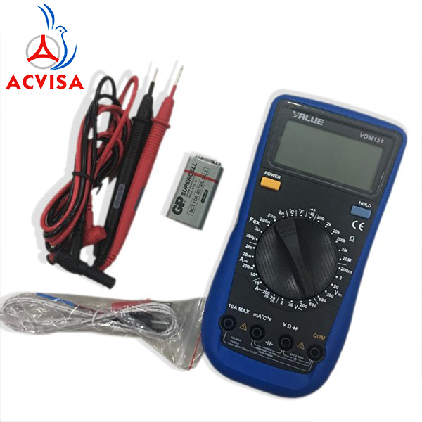 ĐỒNG HỒ VẠN NĂNG VALUE VDM 151