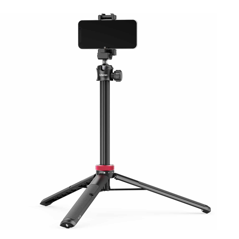 Gậy chụp hình Selfie kiêm tripod 3 chân mini Ulanzi MT30 Extension tích hợp sẵn ngàm kẹp và nút chụp hình bluetooth