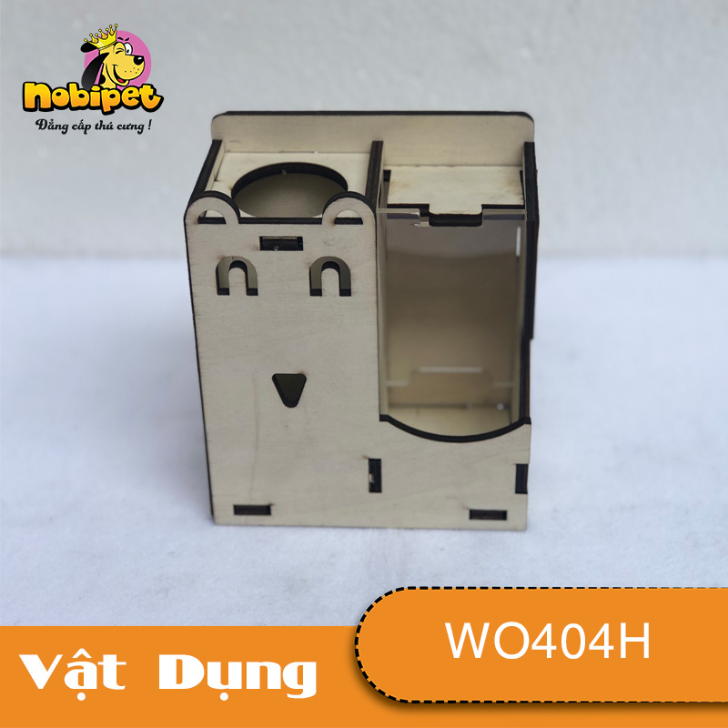 Đế Bình Nước Lắp Ráp Auto Có chén trữ thức ăn Vật Dụng NUôi Hamster