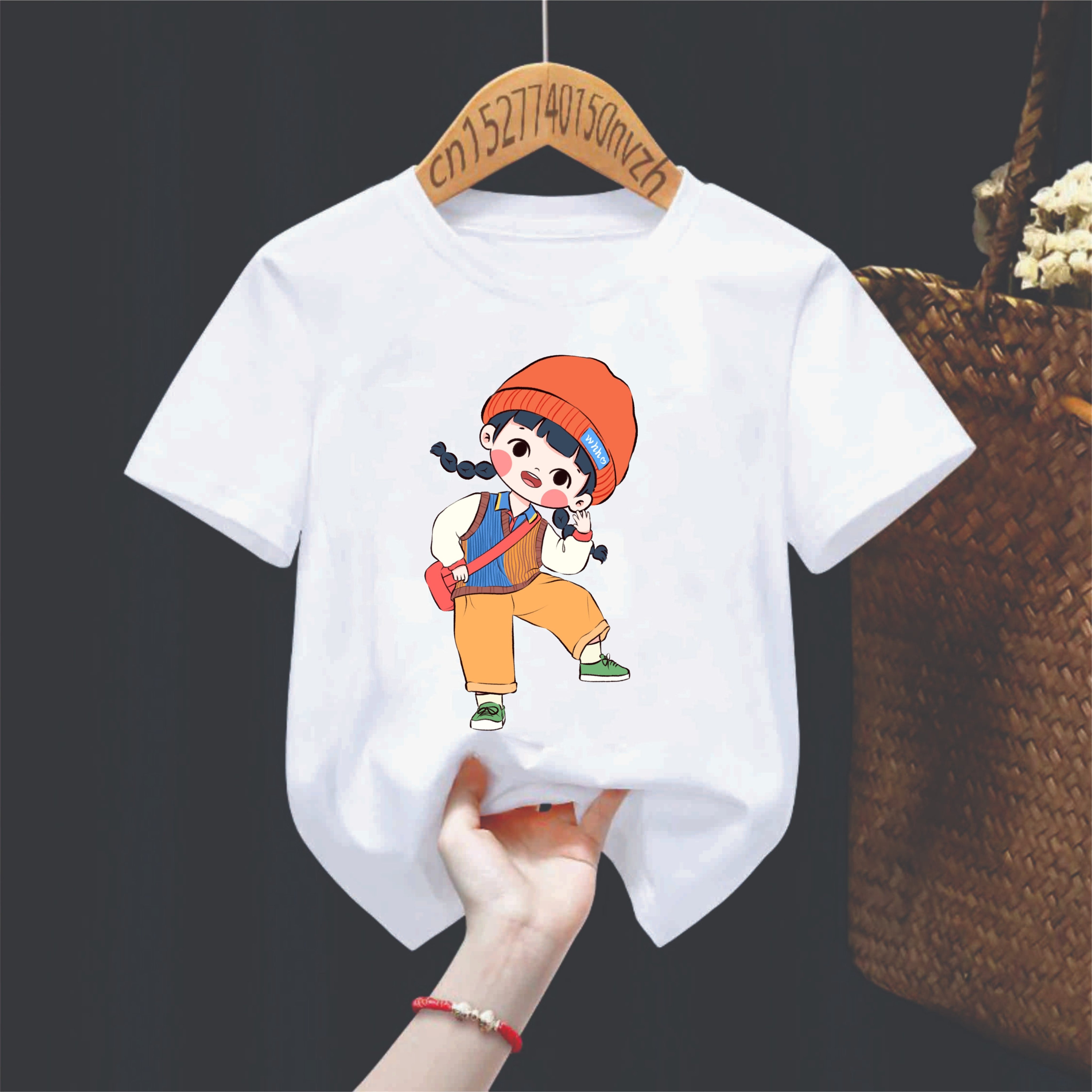Áo phông bé trai áo thun bé gái bé trai-áo thun in hình bé trai chất cotton dễ thương