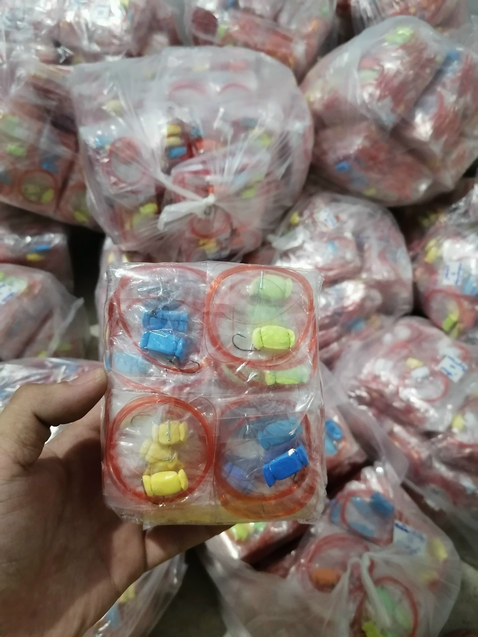Bộ phao câu cá rô tóm sẵn ( 4 món )