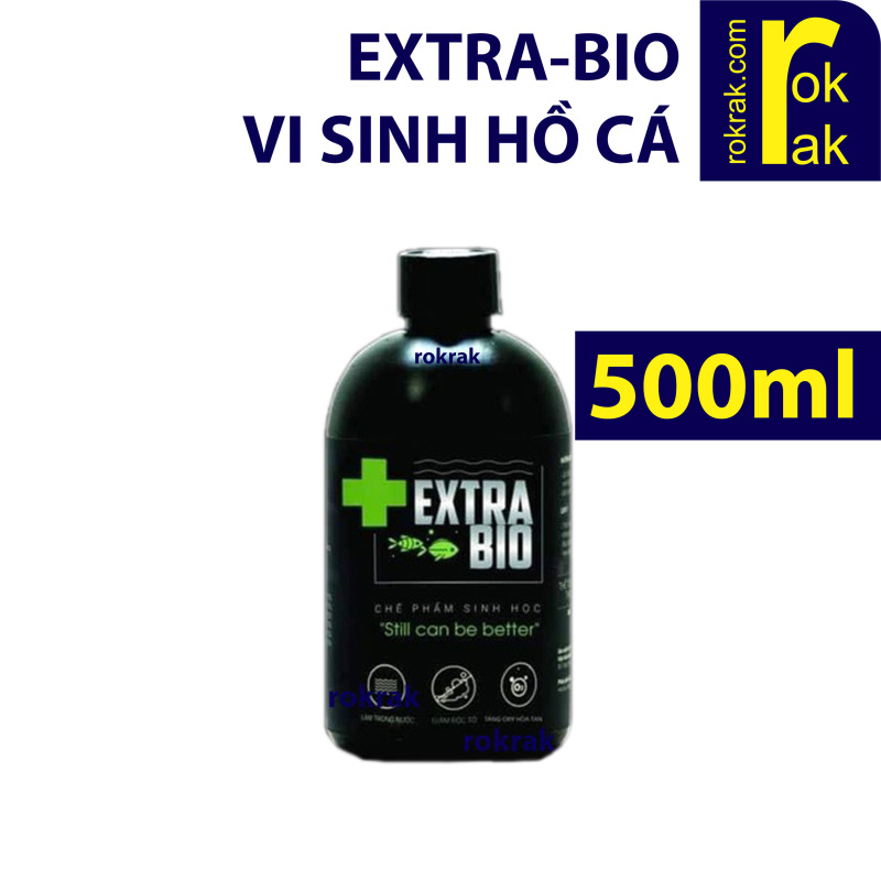 Vi Sinh sống Làm Trong Nước Bể Cá Cảnh Extra Bio (ExtraBio) chai 500ml
