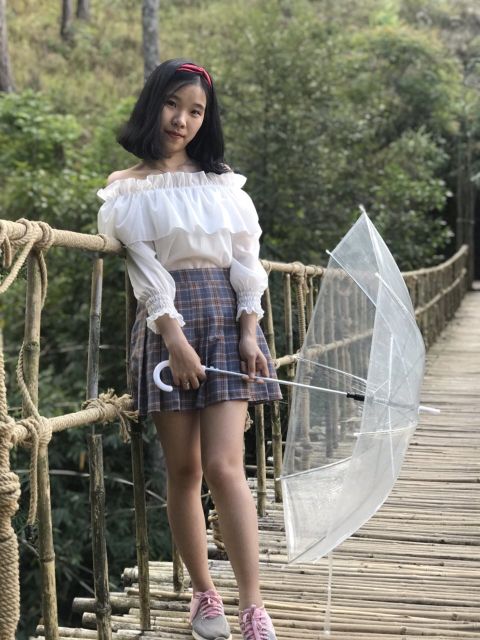 [HCM]Áo bẹt vai voan hình thật 100%
