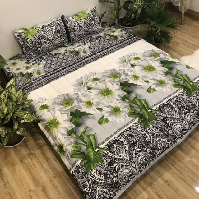 Set 3 Món Ga Gối Poly - Đủ Size