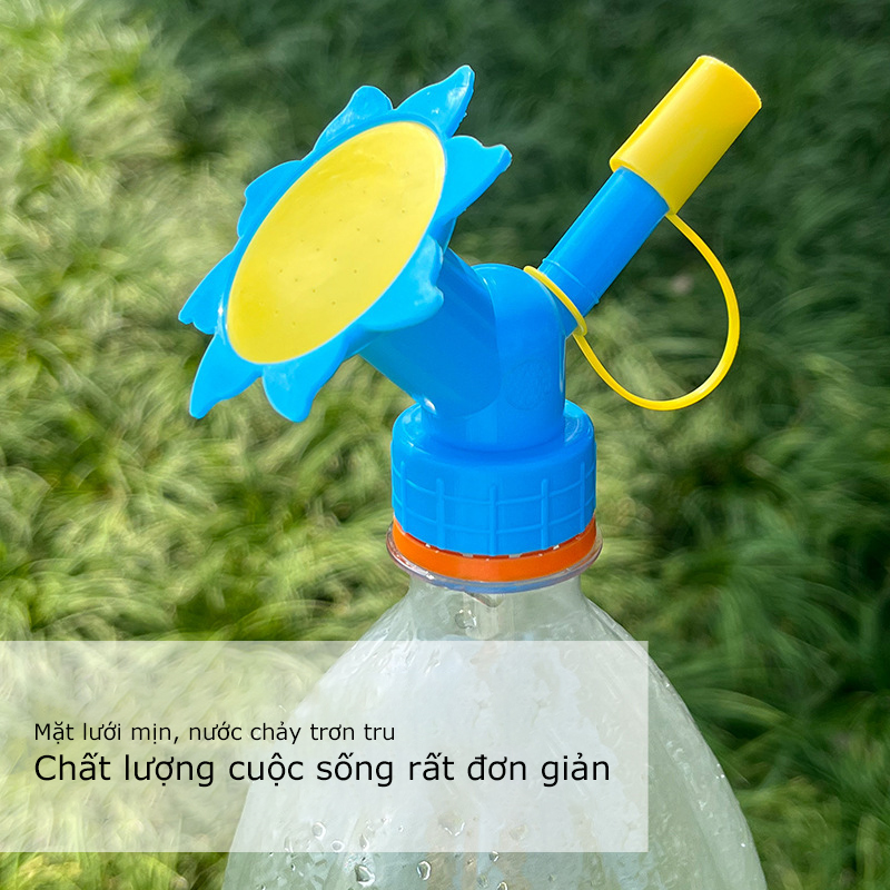 Plastic sprayer for watering plants