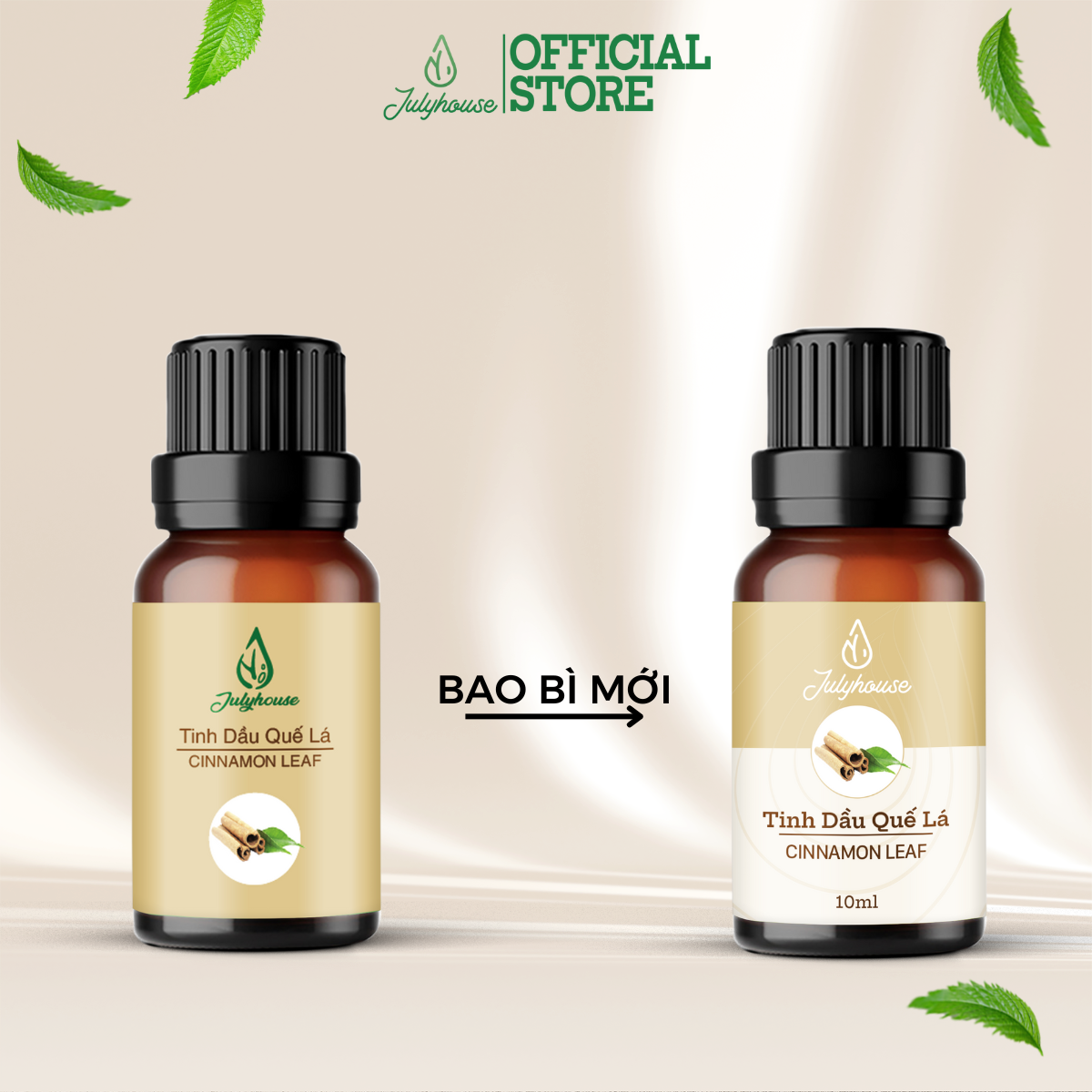 Tinh dầu quế 10ml JULYHOUSE