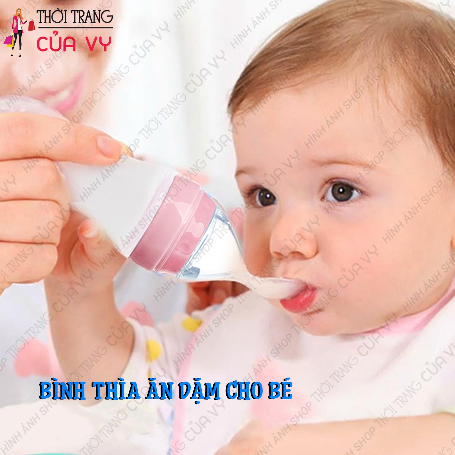Bình thìa ăn Dặm Cho Bé