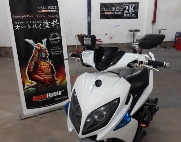 [HCM]Sơn Xịt Samurai Màu Trắng - Mã 2/102