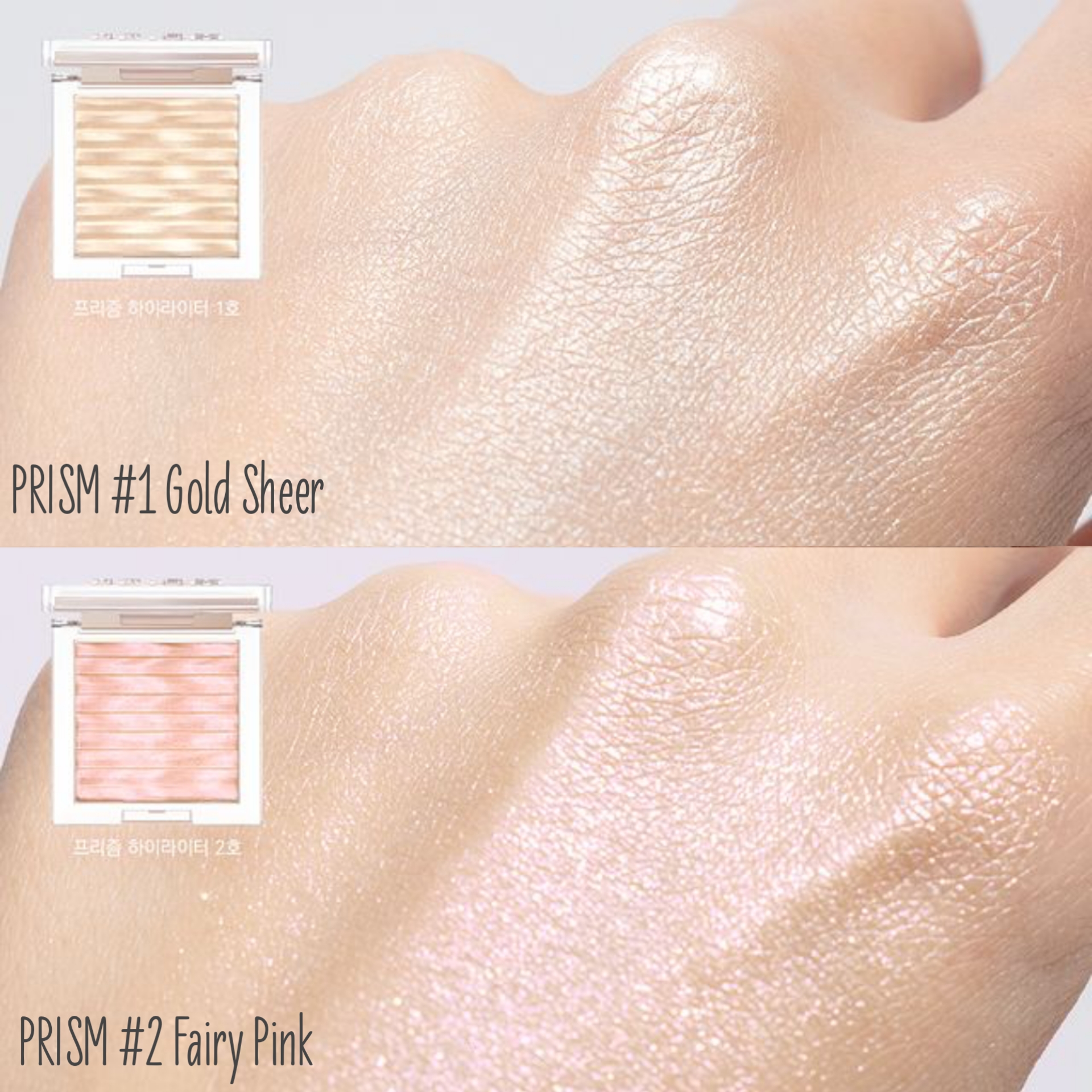 (MẪU MỚI) Phấn bắt sáng Clio Glass Highlighter & Clio Prism Highlighter