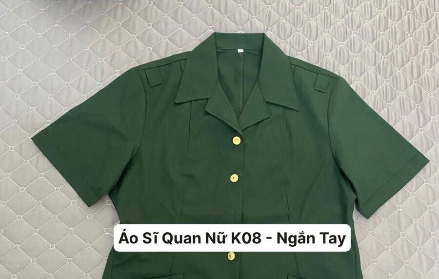 Áo Si Quan K08 Nữ - Ngắn Tay