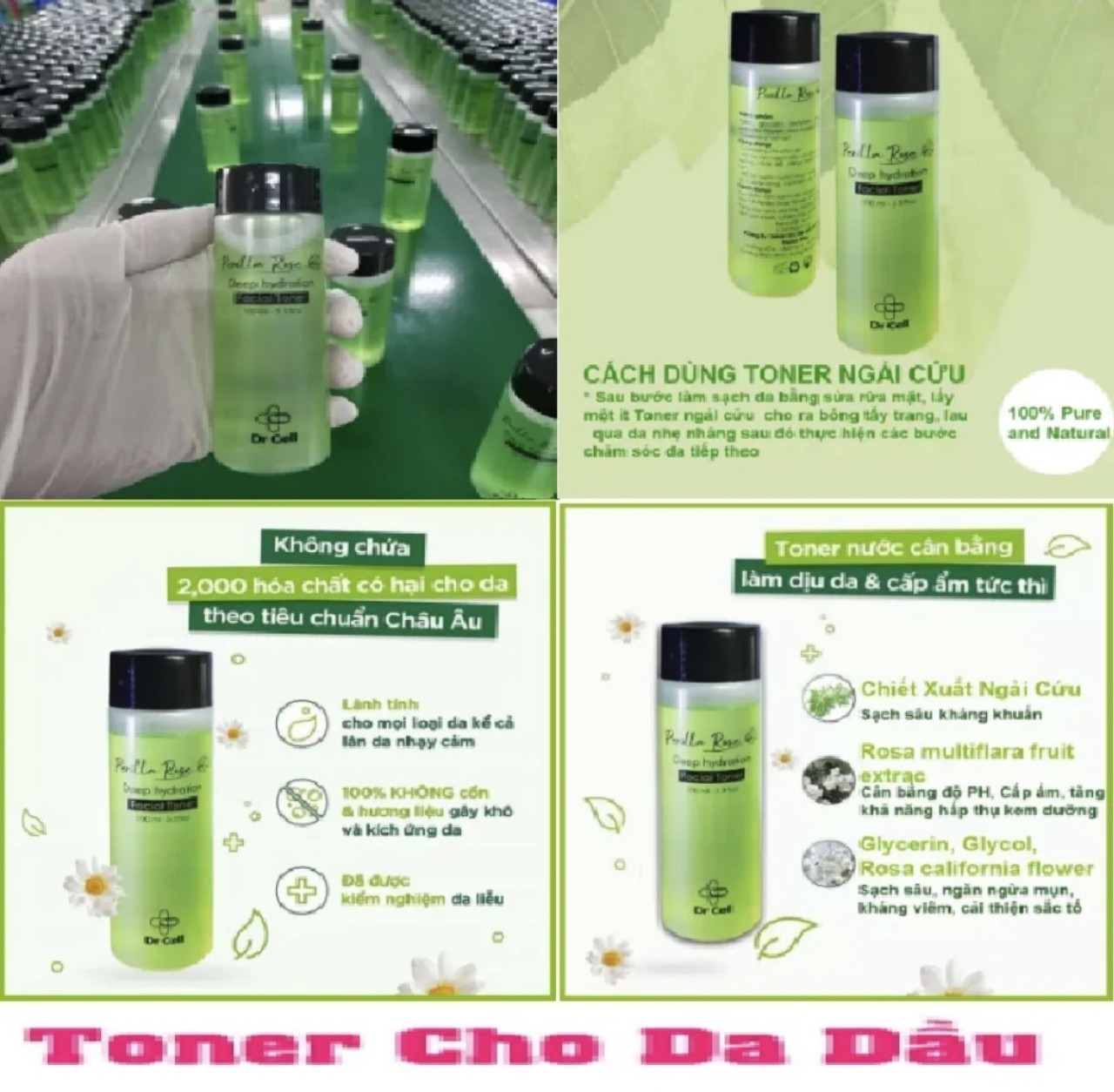 Toner _ hoa hồng cấp ẩm