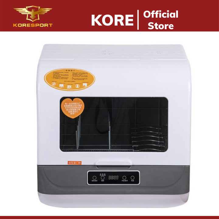 Máy rửa bát, máy rửa chén đĩa đa năng phù hợp gia đình 4-5 người sấy khô tiệt trùng siêu sạch
