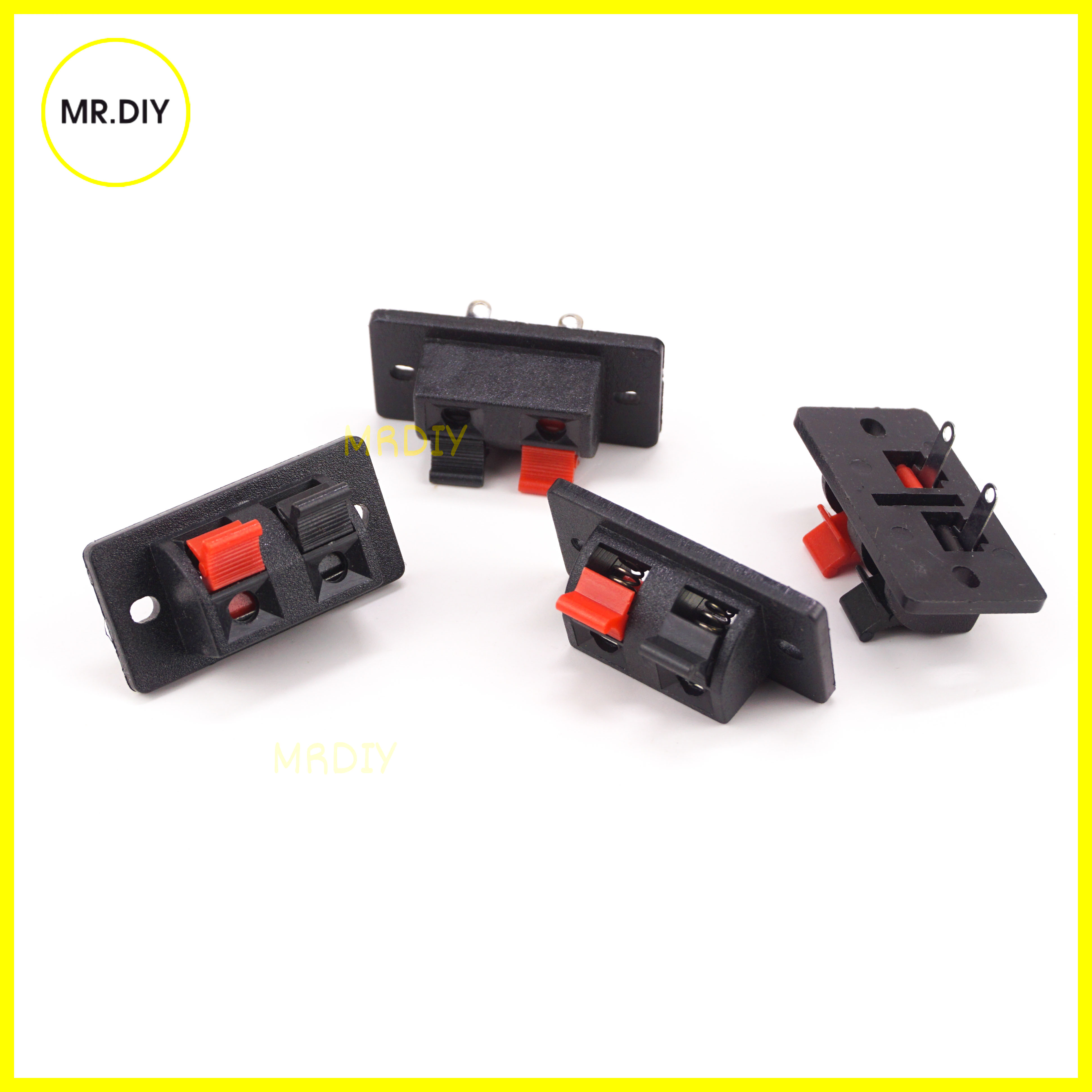 Trạm kẹp dây loa 2P ( Đầu nối dây loa 2P ) 39 x 19mm