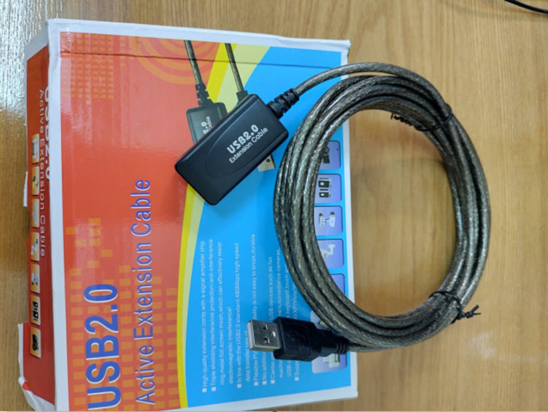 Cáp USB nối dài dài 5M có chíp chất lượng cao