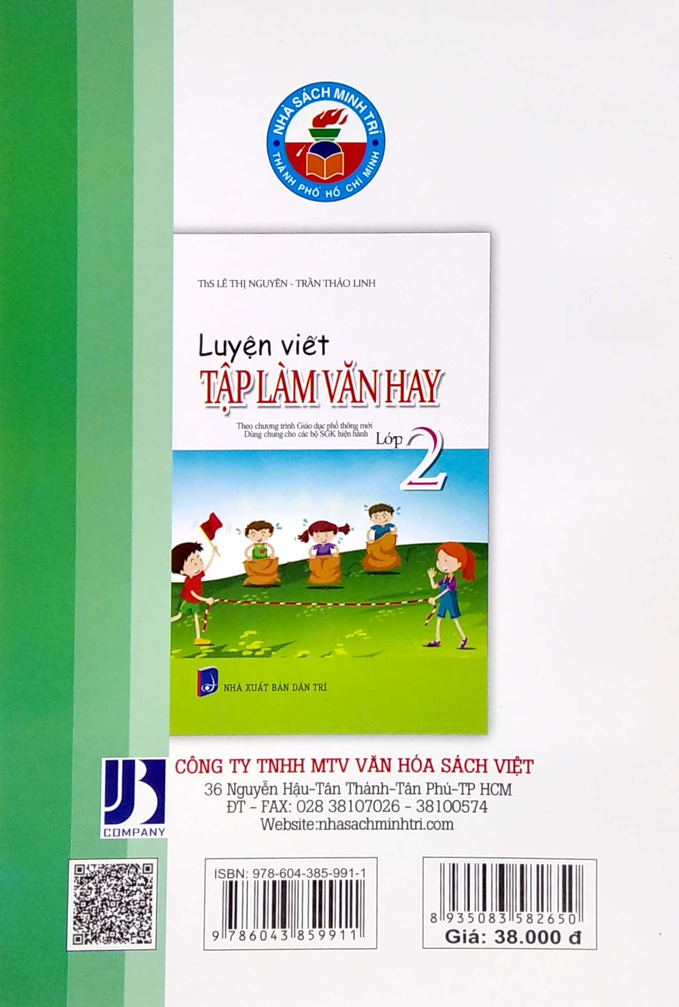 Sách Fahasa - Luyện Viết Tập Làm Văn Hay 2 (Theo Chương Trình Giáo Dục Phổ Thông Mới)
