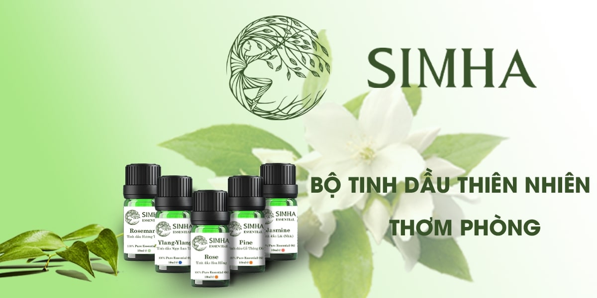 Tinh dầu Sả Java SIMHA khử mùi, chống côn trùng loại 10ml