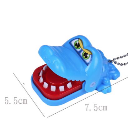 Móc Khóa Đồ Chơi Cá Sấu Cắn Tay Crocodile Dentist MINI