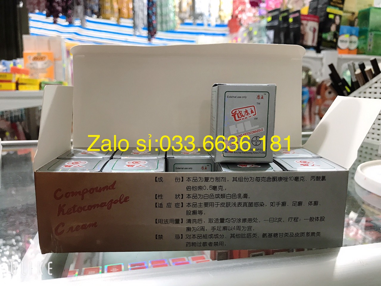 1 lố 10 hộp kem HL