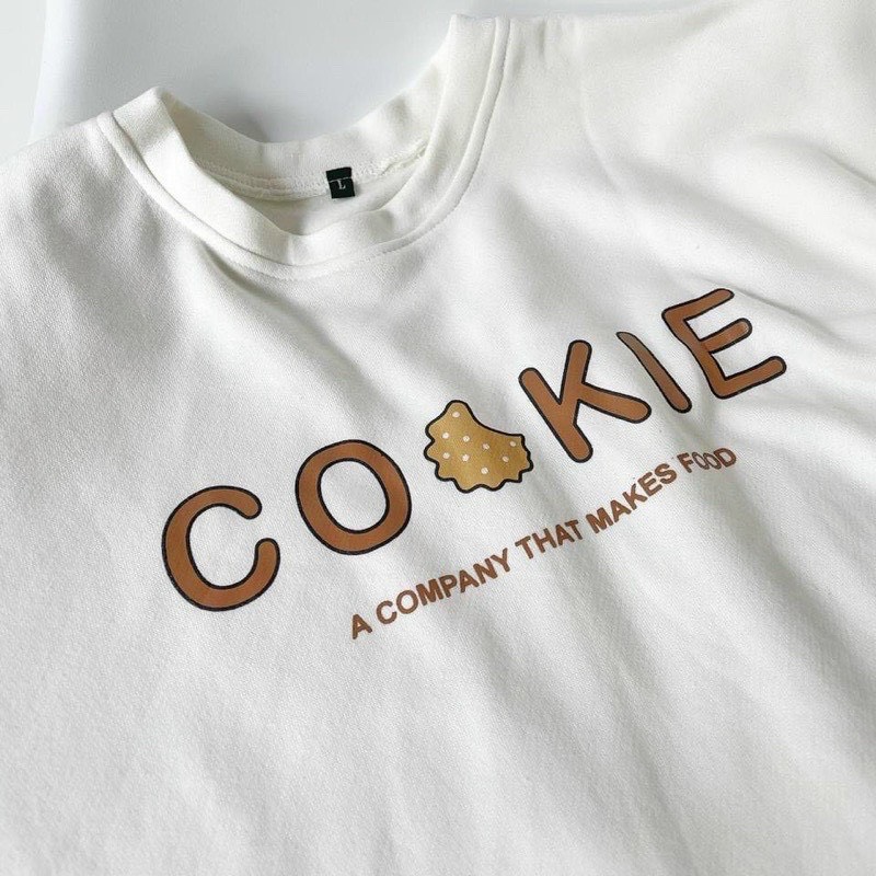 ÁO sweater Nam Nữ in COOKIE cá tính dễ phối đồ TP772