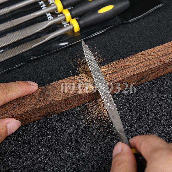 Bộ 6 dũa gỗ mini 180mm
