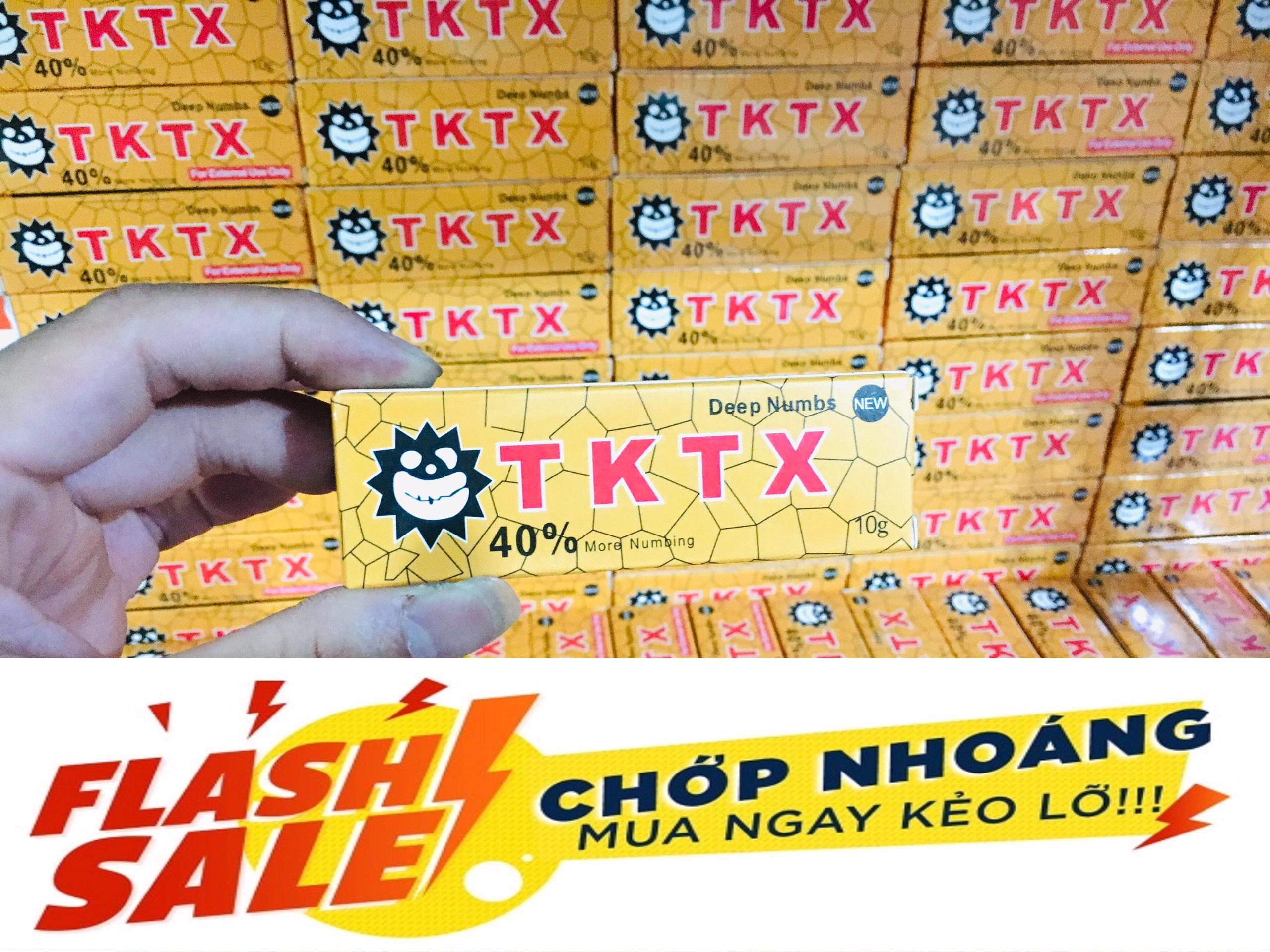 3 Típ Kem Ủ Tê TKTX 40% Siêu Mạnh