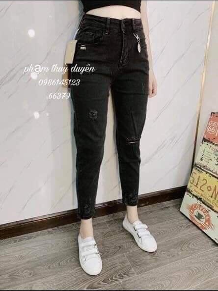 Quần Jean Begy Nữ Ống Rộng Thời Trang Cao Cấp Mẫu Mới Flood BGN1
