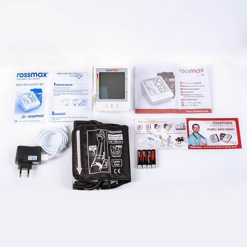 [HCM]Máy đo huyết áp bắp tay Rossmax Z1 ( Hàng chính hãng)