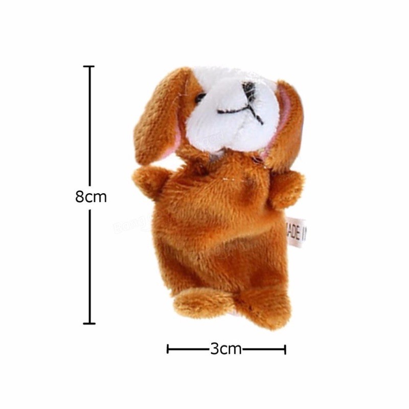 [HCM]Animals finger - Bộ rối ngón tay con vật